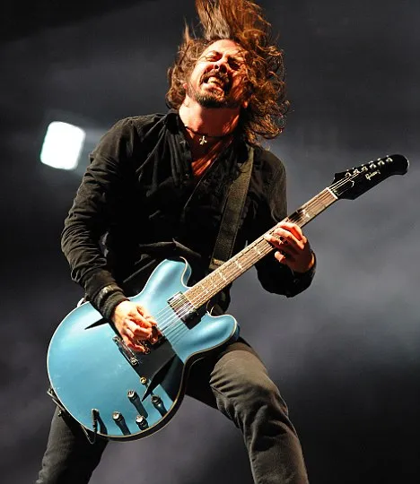 Dave Grohl @foto: dailymail.co.uk