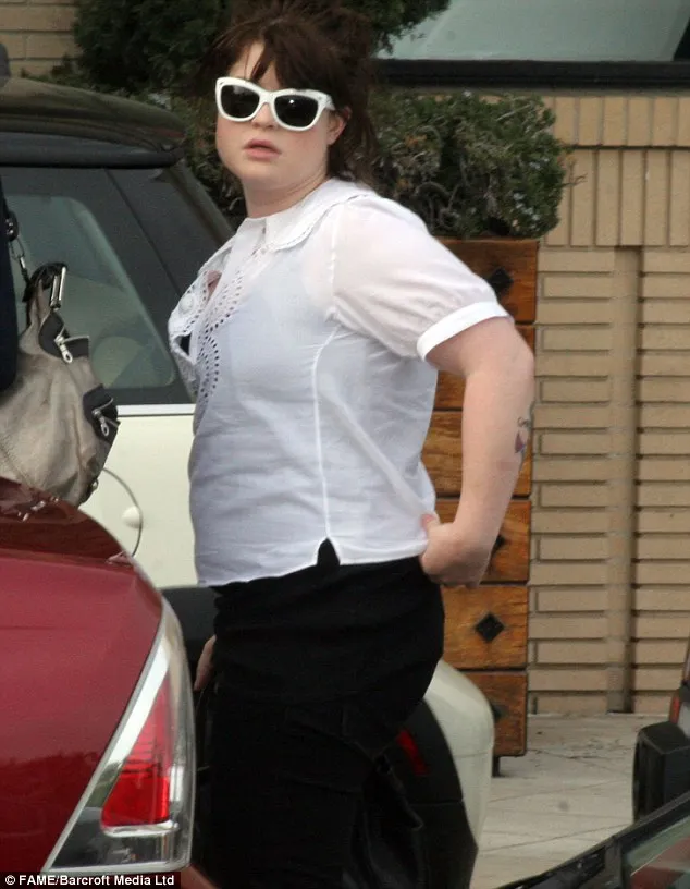 Kelly waktu masih bermasalah dengan berat badan | ©dailymail