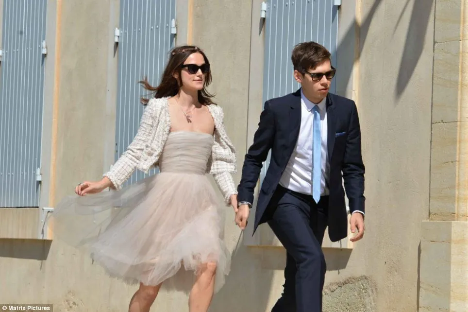 Pernikahan Keira Knightley Foto: Dailymail.co.uk