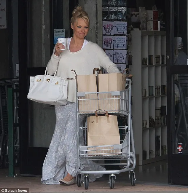 Pamela Anderson. @dailymail.co.uk