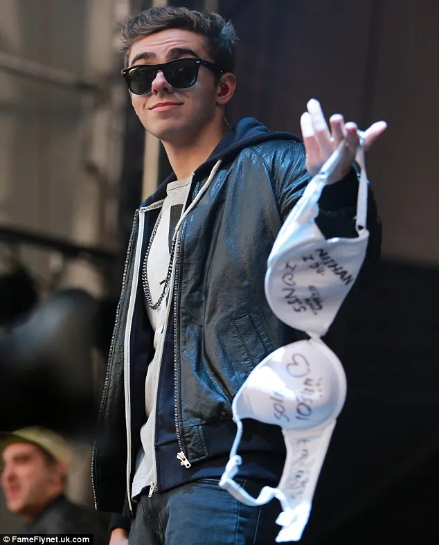 Nathan Sykes @foto: Daily Mail