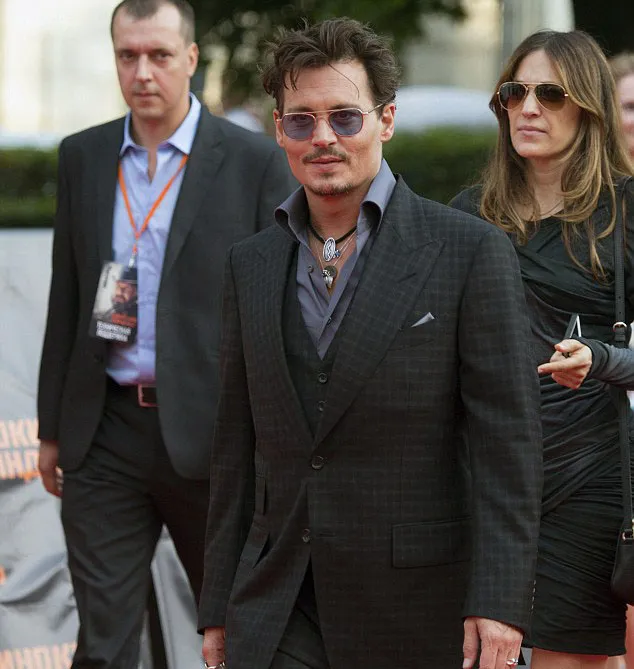 Johnny Depp. @dailymail.co.uk