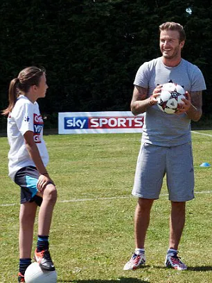 David Beckham. @dailymail.co.uk