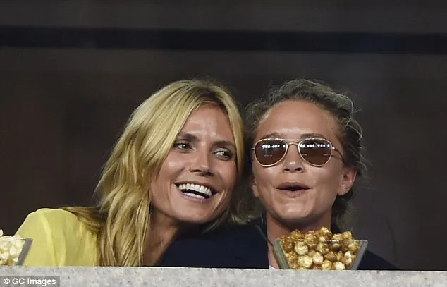 Heidi Klum & mary-Kate Olsen © GC Images