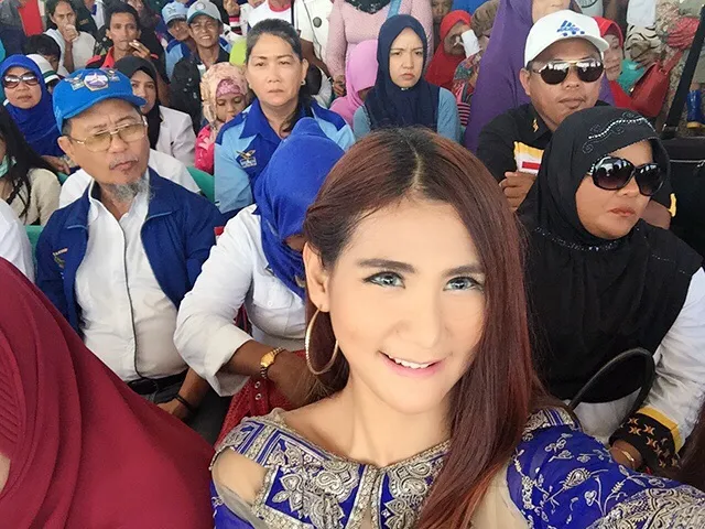 Mechalika pernah diajak kencan dengan iming-iming uang ratusan juta © Kapanlagi.com/Dedi Rahmadi