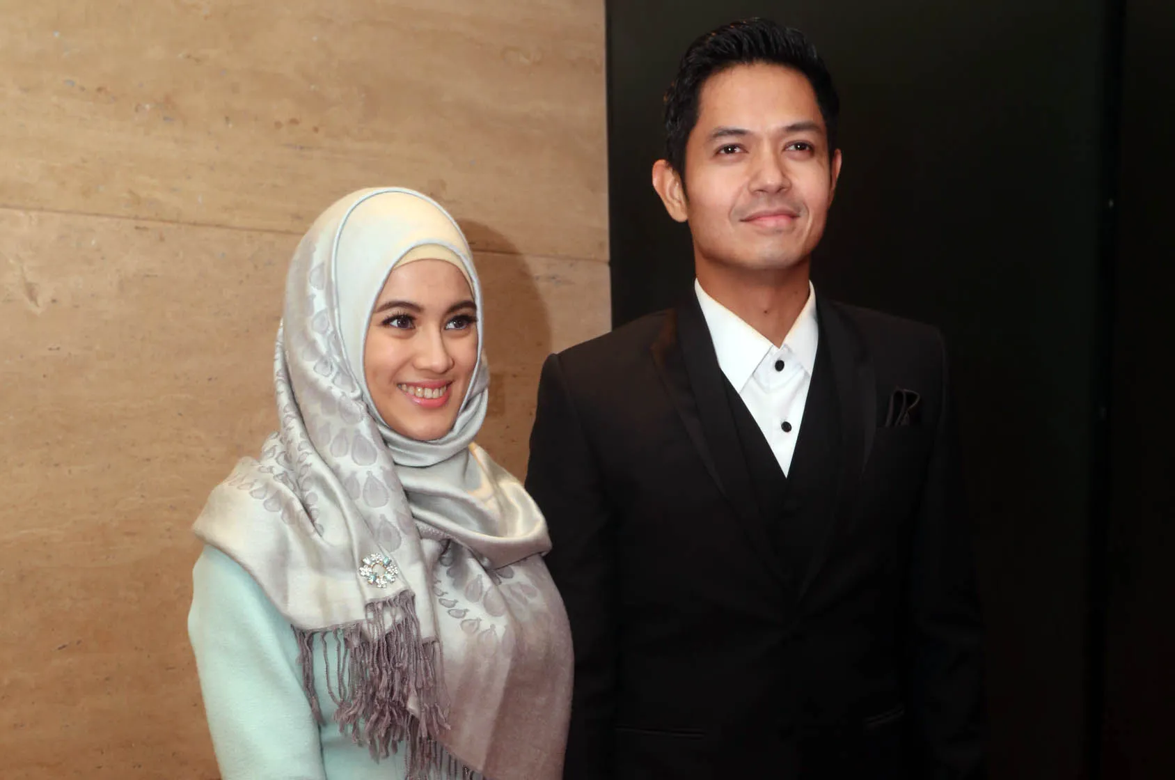 Dude menyebut istri cantiknya jadi lebih keibuan. ©KapanLagi.com®/Hendra Gunawan