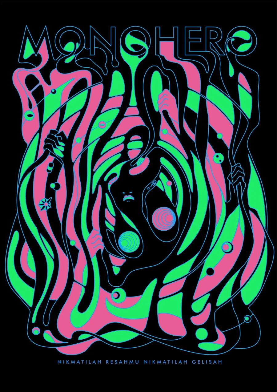 Trio psychedelic asal kota Malang, Monohero, rilis single terbarunya yang berjudul 'Resah' © The Monohero