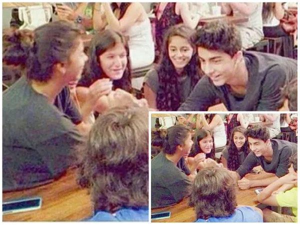 Suhana dan Aryan akrab banget ya! © Filmibeat.com