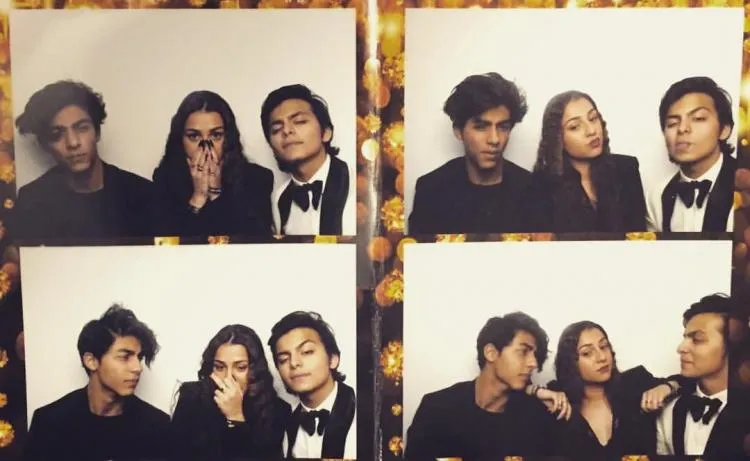 Navya datang di acara ultah Aryan Khan ©missmalini