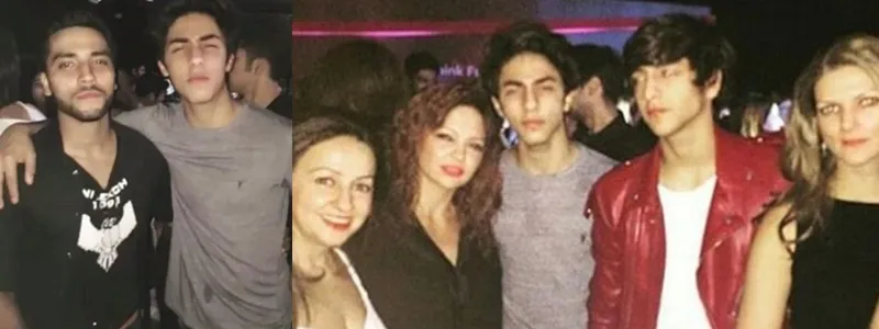 Ini dia penampilan Aryan Khan saat tengah asyik berpesta © Indianexpress.com