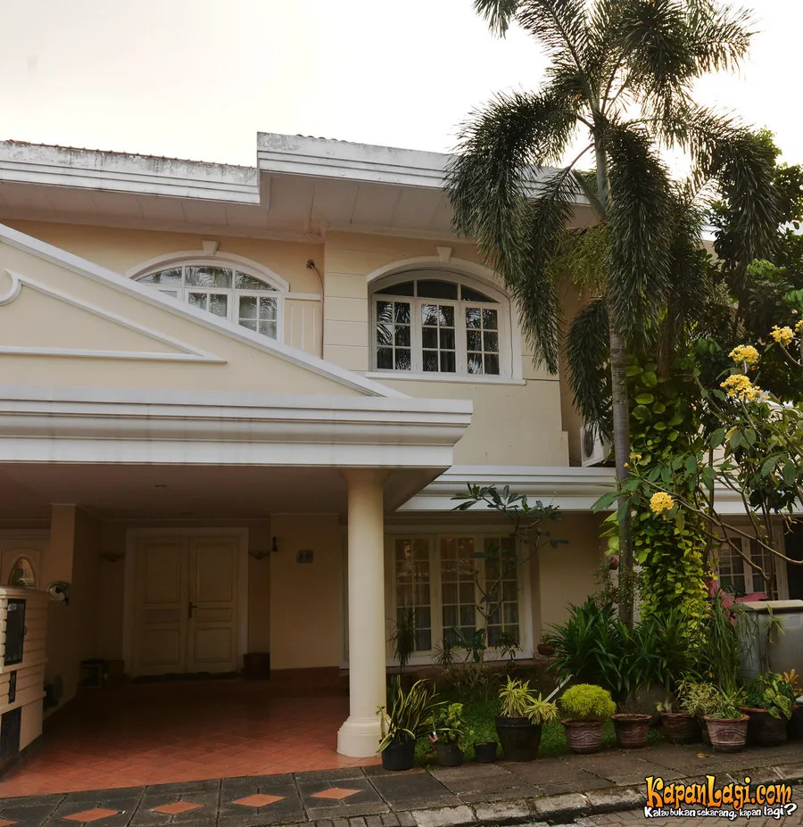 Bagian depan rumah Asha Shara. KapanLagi.com/MuhammadAkrom