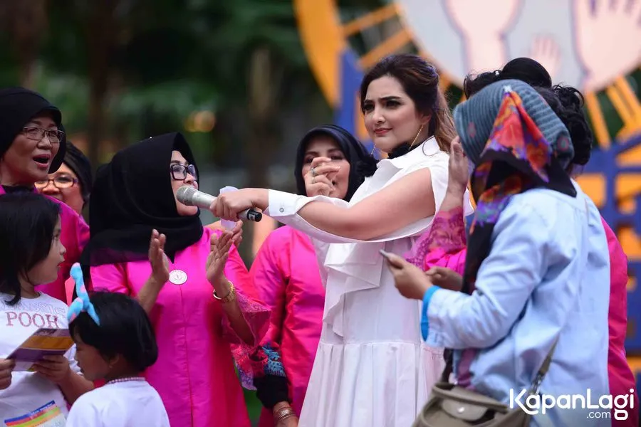 Ashanty berharap kehadirannya bisa menghibur © KapanLagi.com®/Bayu Herdianto