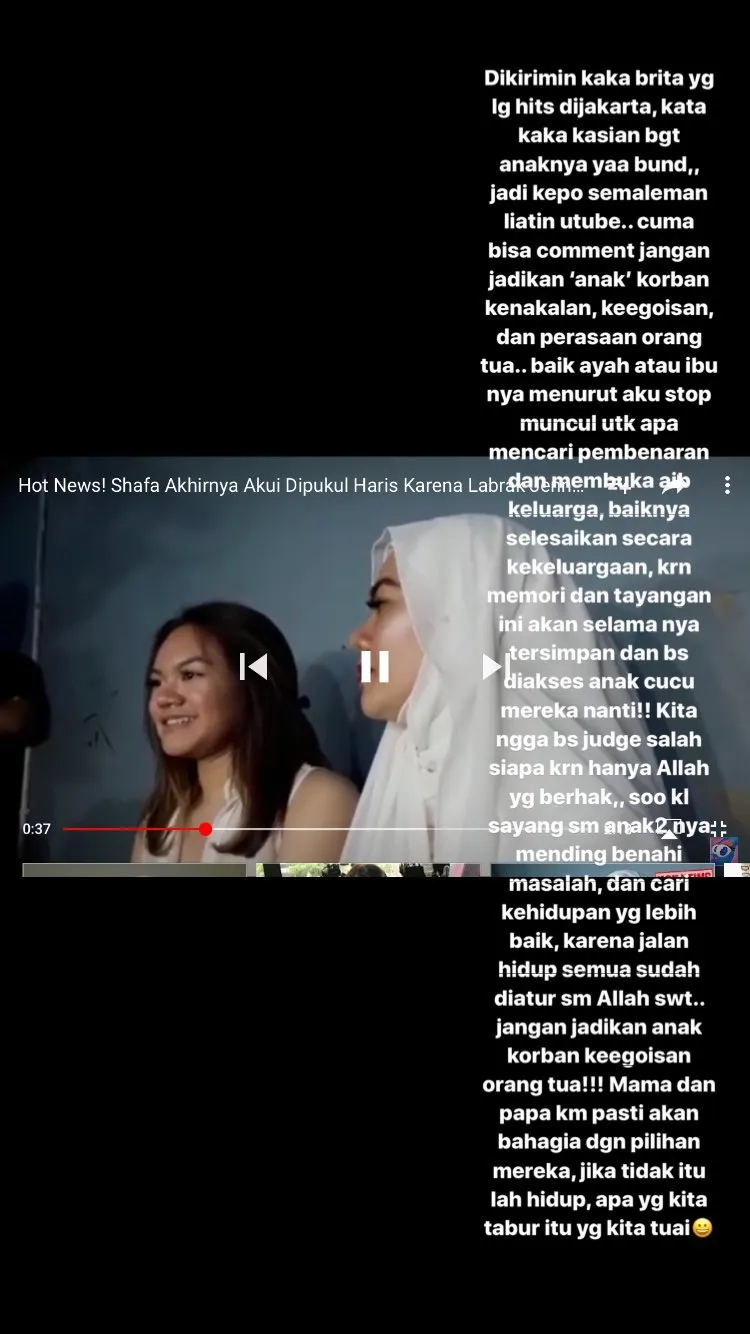 Ashanty ikut berkomentar soal kasus Sarita dan Jennifer Dunn ©instagram/ashanty_ash