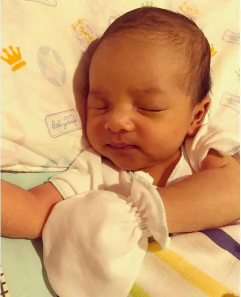 Berat badan Baby Arsya sempat turun © Instagram.com/arsya.hermansyah