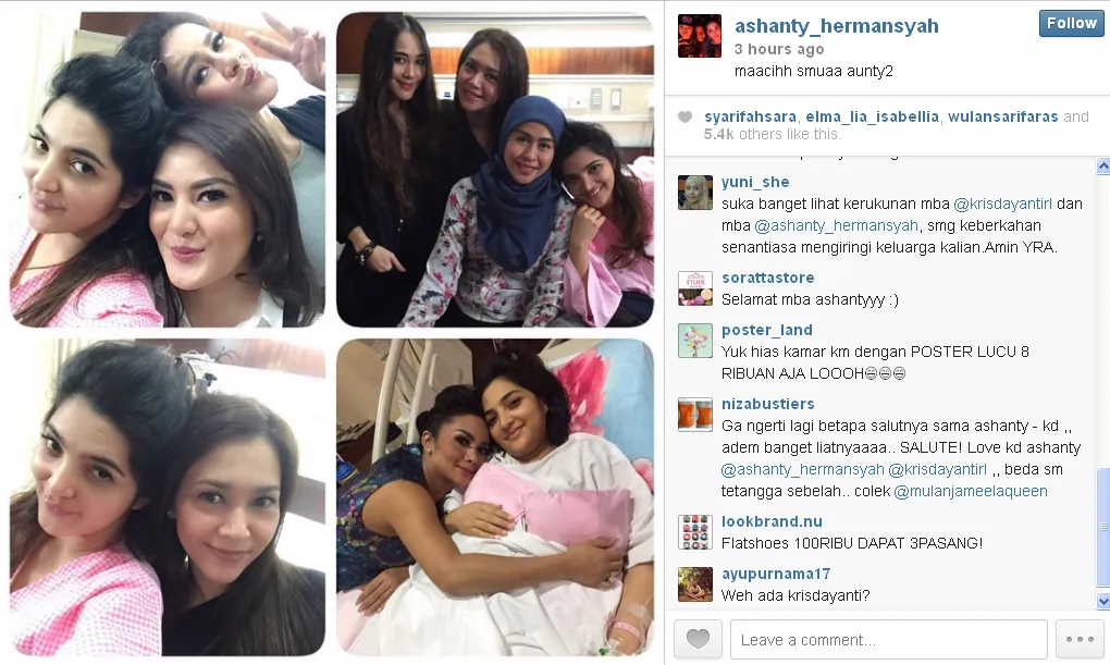 Ashanty - Krisdayanti Rukun, Mulan Jameela Kena Sindir 