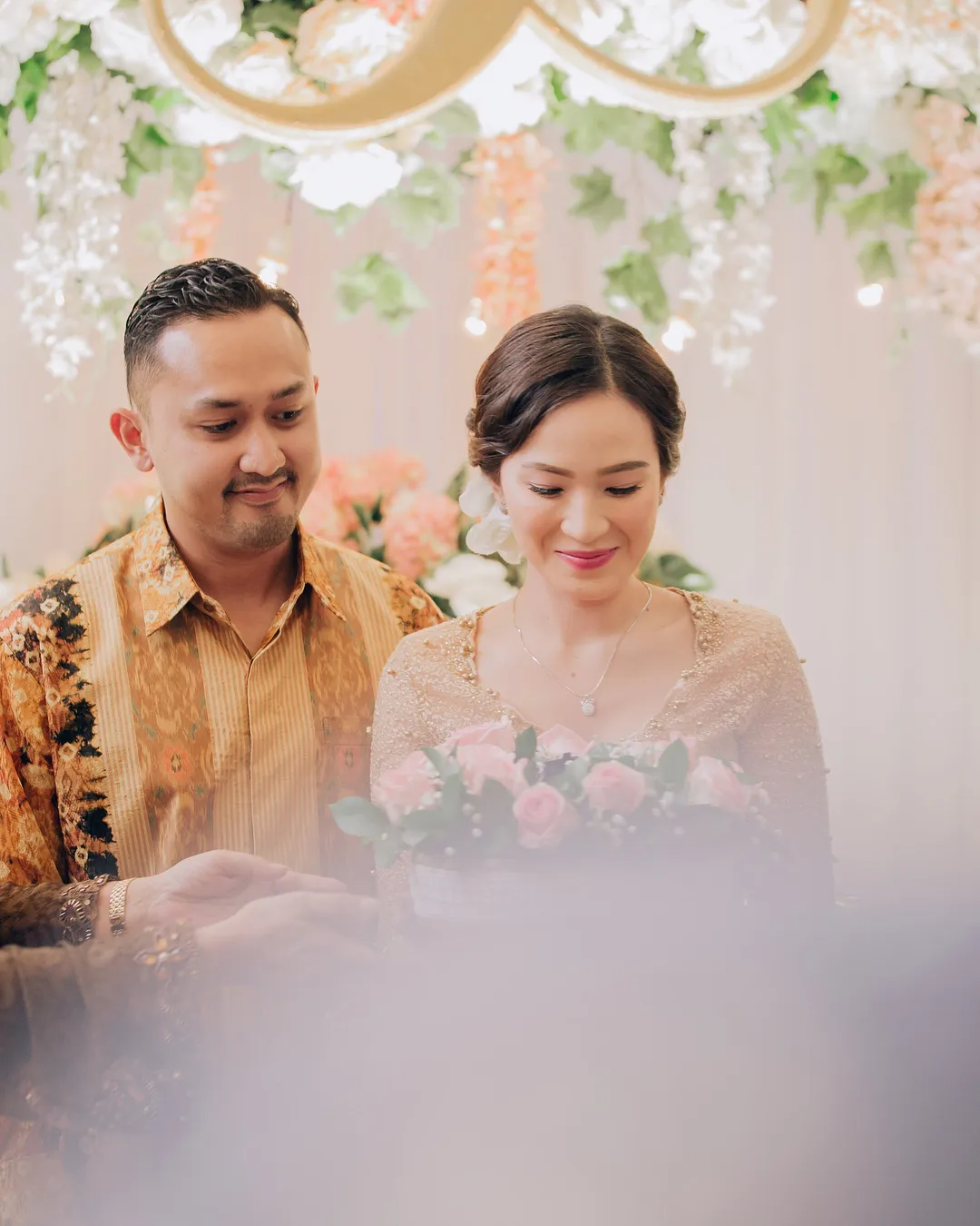 Pernikahan Lina dan Jaya / Credit: Instagram - amalinalina