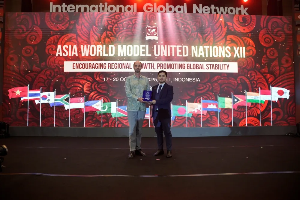 Asia World Model United Nations XII (AWMUN XII) Offline Conference sukses digelar pada 17-20 Oktober 2025 di Bali, Indonesia.