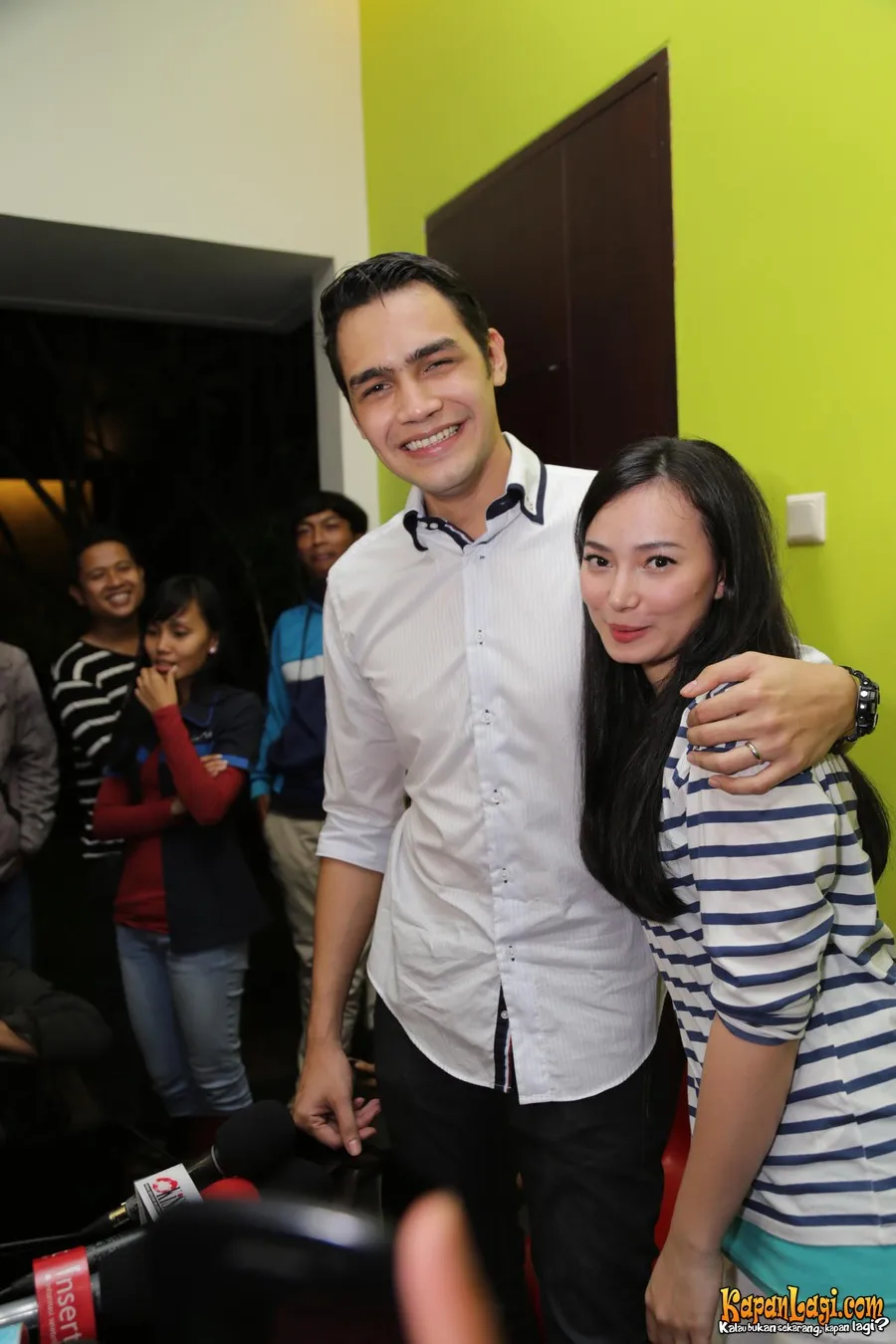Asmirandah dan Jonas Rivanno