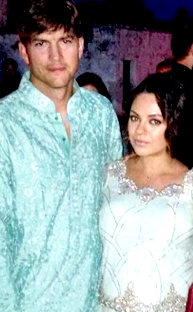 Ashton Kutcher dan Mila Kunis @ eonline.com