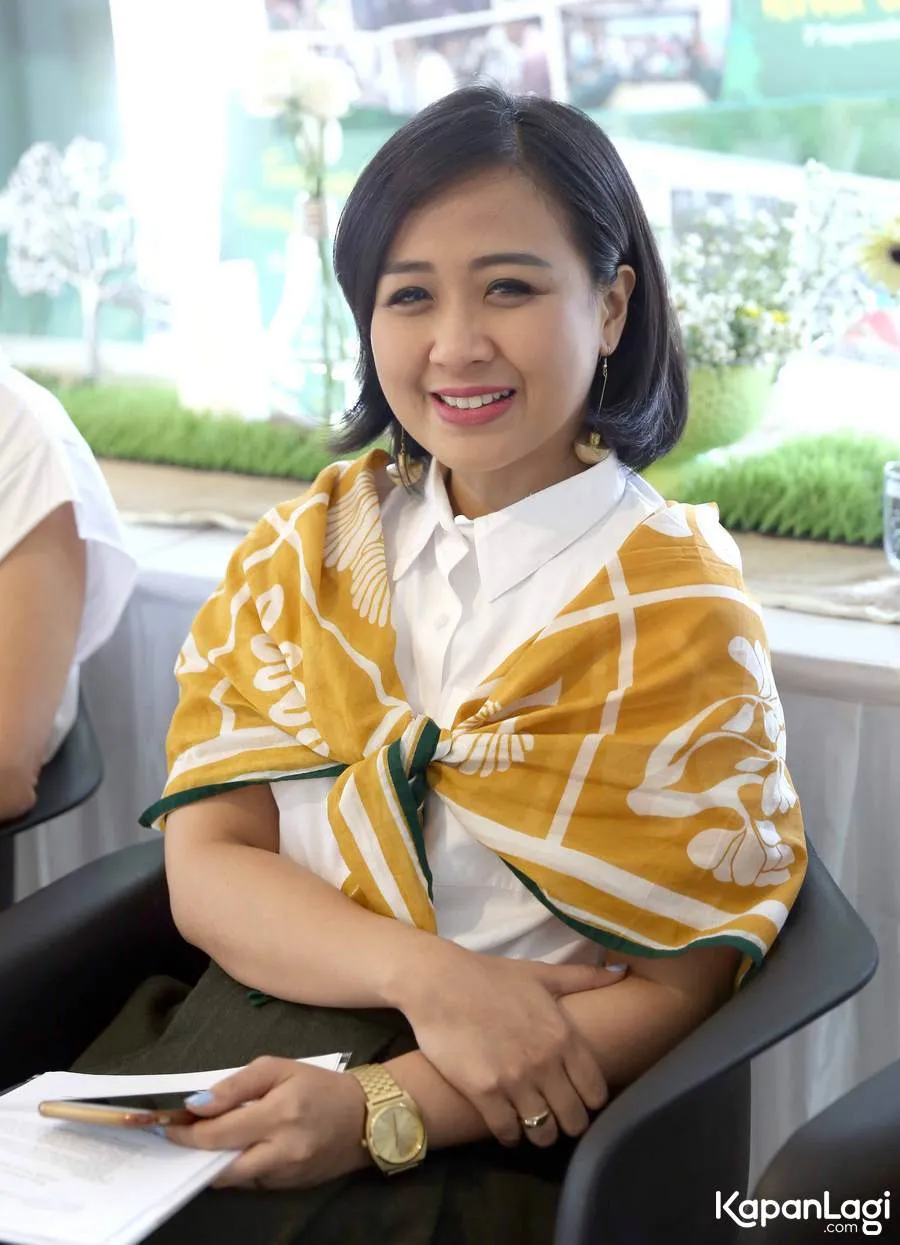 Astrid Sartiasari excited bakal tinggal di hutan © KapanLagi.com®/Fikri Alfi Rosyadi