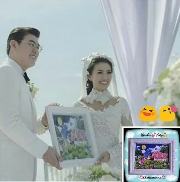 Asty mendapatkan mahar berupa uang dari Hendra ©instagram/chelseapigura