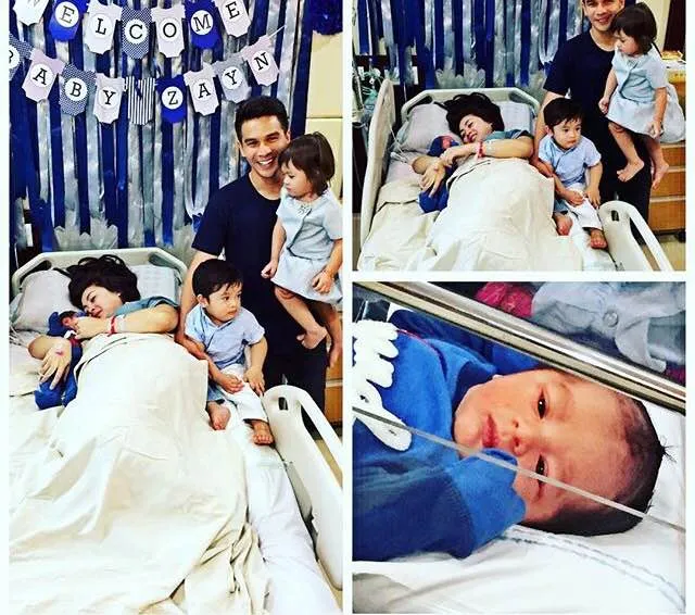 Jonathan Frizzy mendapatkan putra anak ke-tiganya pada Sabtu (9/4) © instagram.com/marieojuniartho