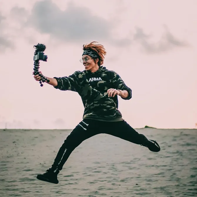 Atta Halilintar selalu memberikan konten kreatif di channel YouTubenya (credit: instagram.com/attahalilintar)