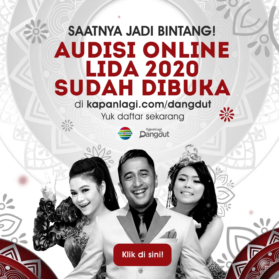 Audisi online LIDA 2020. (credit: Kapanlagi.com)
