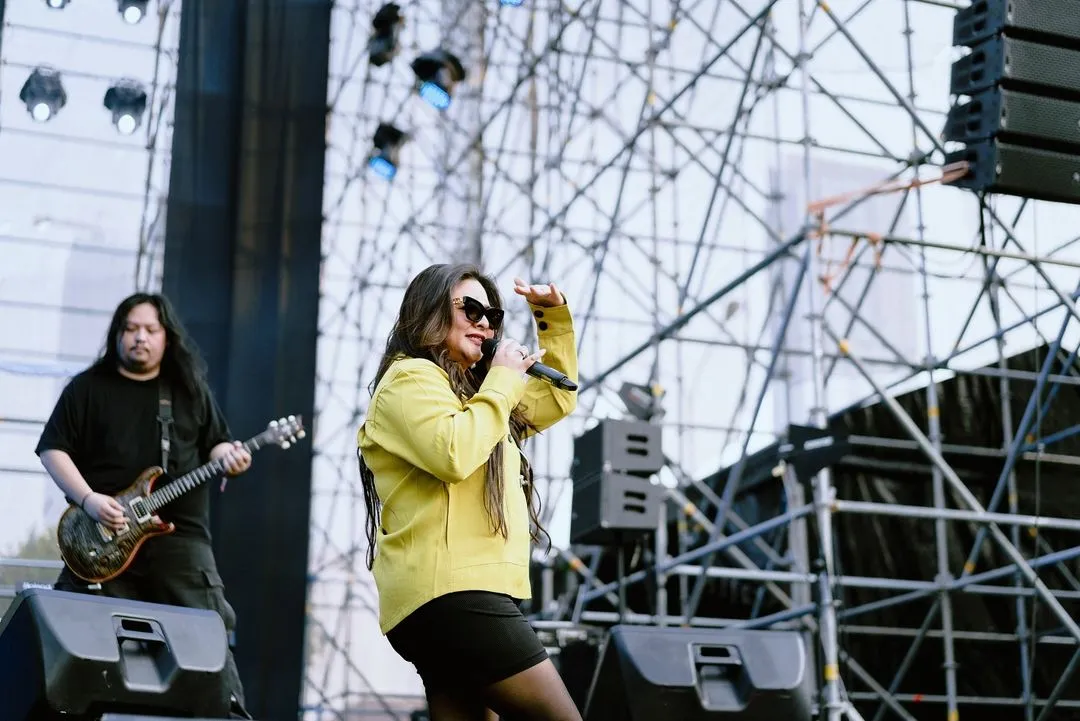 Potret Audy Item Tampil di Pestapora 2024 (Credit: Instagram/audyitem)