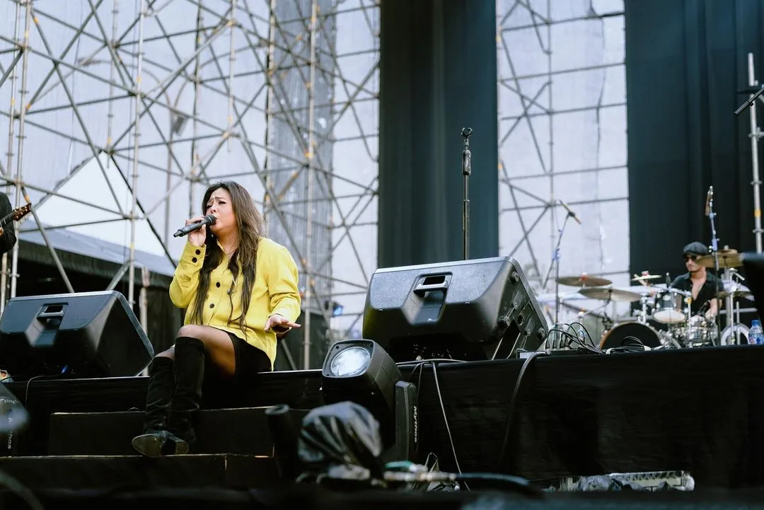 Potret Audy Item Tampil di Pestapora 2024 (Credit: Instagram/audyitem)