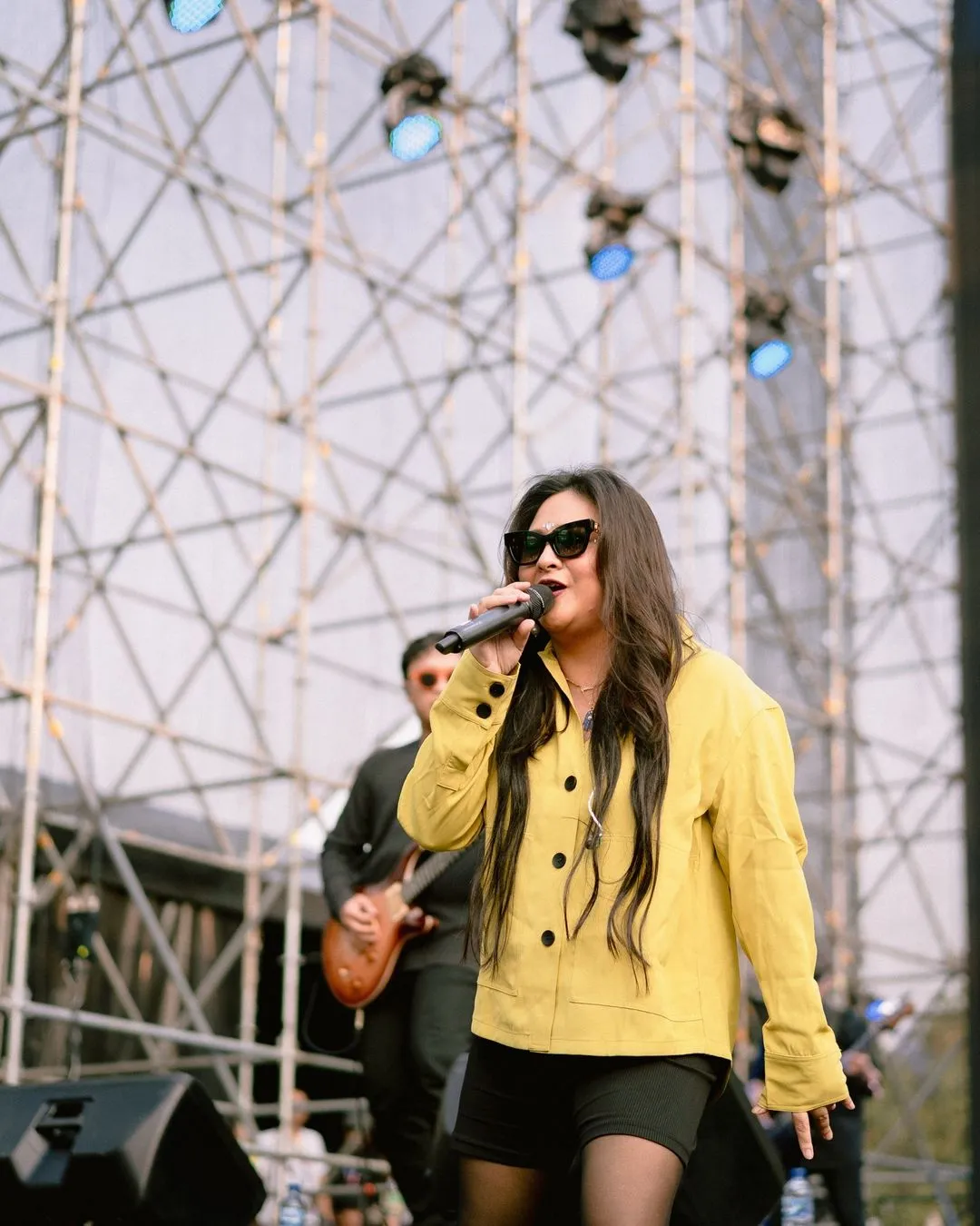 Potret Audy Item Tampil di Pestapora 2024 (Credit: Instagram/audyitem)