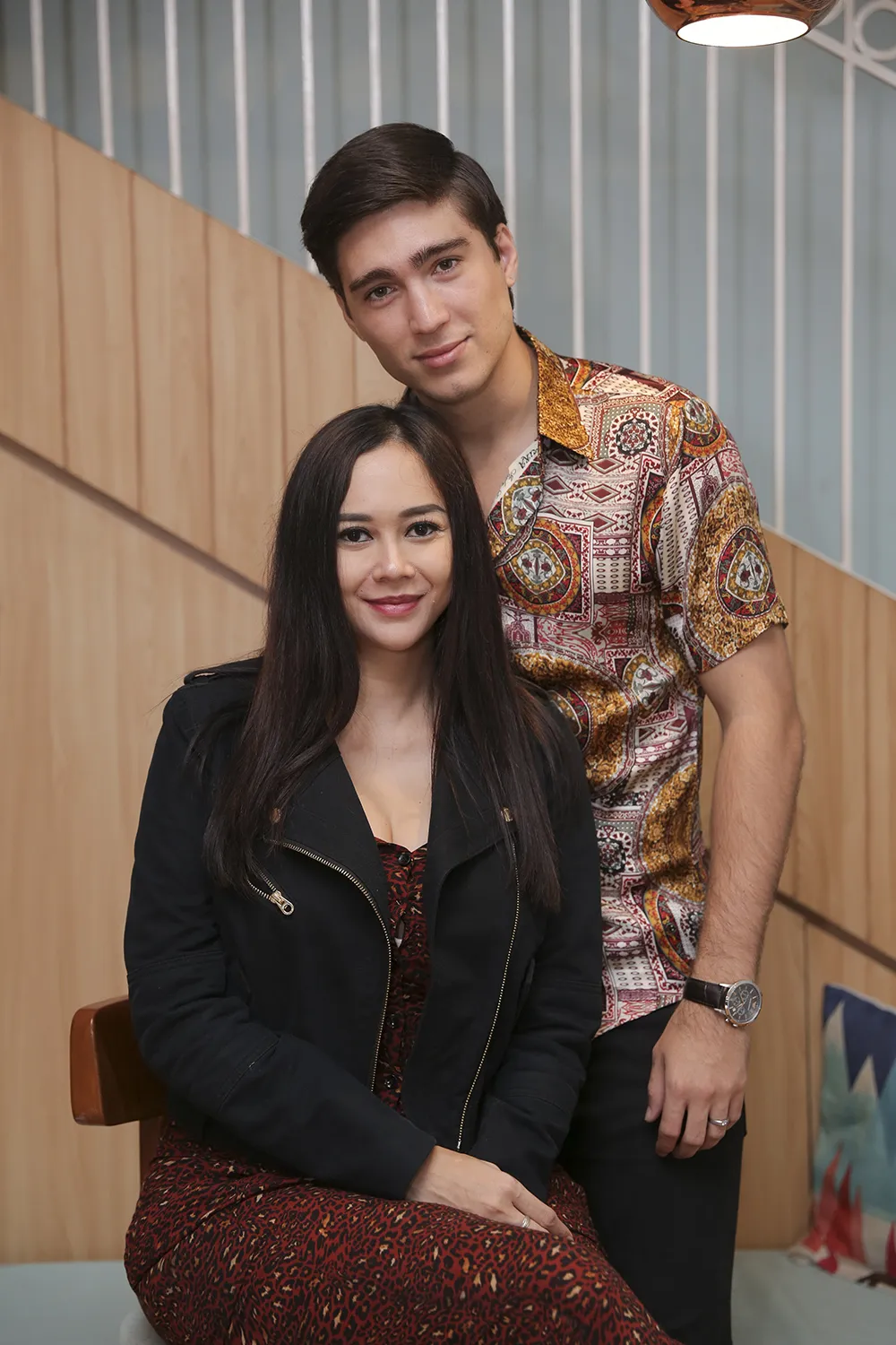 Aura Kasih & Eryck Amaral © Kapanlagi/Budy Santoso