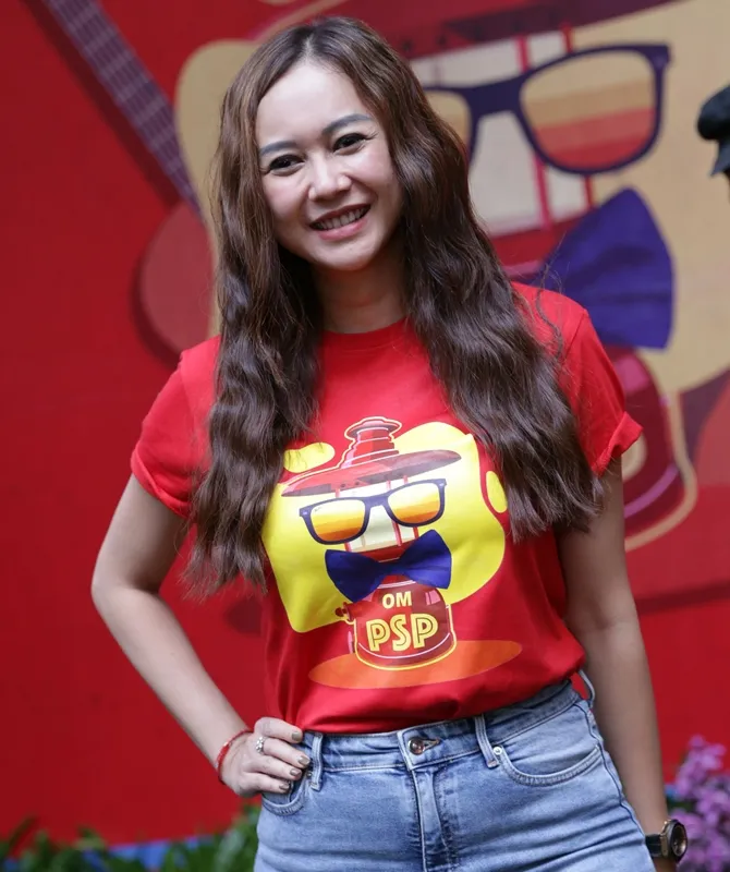 Aura mengaku tidak kesulitan memerankan tokoh Fatime. © KapanLagi.com/Agus Apriyanto