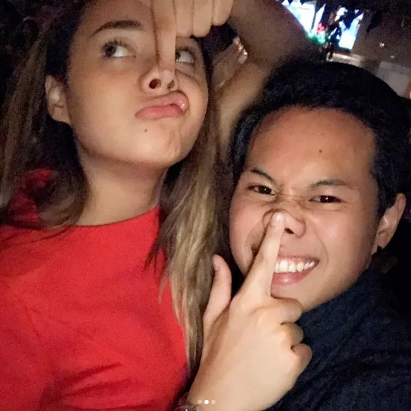 Salah satu foto Aurel yang diunggah Bani © instagram.com/rabbanizaki