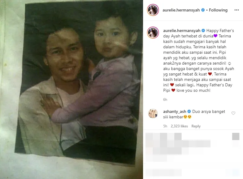 Credit: Instagram/aurelie.hermansyah