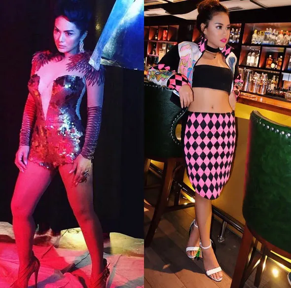 Aurel bandingkan penampilan seksi sang bunda seperti anak seusianya © Instagram.com/aurelie.hermansyah