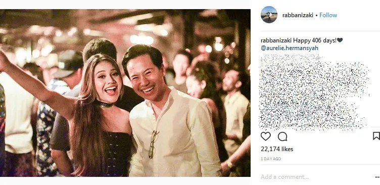 406 hari pacaran, Rabbani pamerkan potret manis ini. Credit: via instagram.com/rabbanizaki