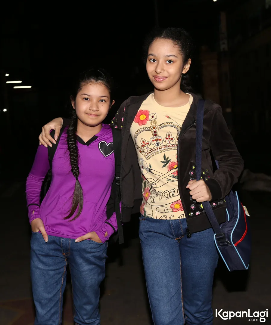 Alika dan Callista, dua putri Yana yang tegar © KapanLagi.com®/Budy Santoso