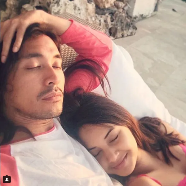 Ello meminta Aureli memilih lagu untuk album barunya © instagram.com/aureliedalia