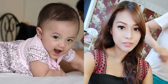 Aurel sering perdengarkan lagu dance untuk Arsy dan bayi mungil itu langsung joget-joget. ©instagram Aurel+Queenarsy