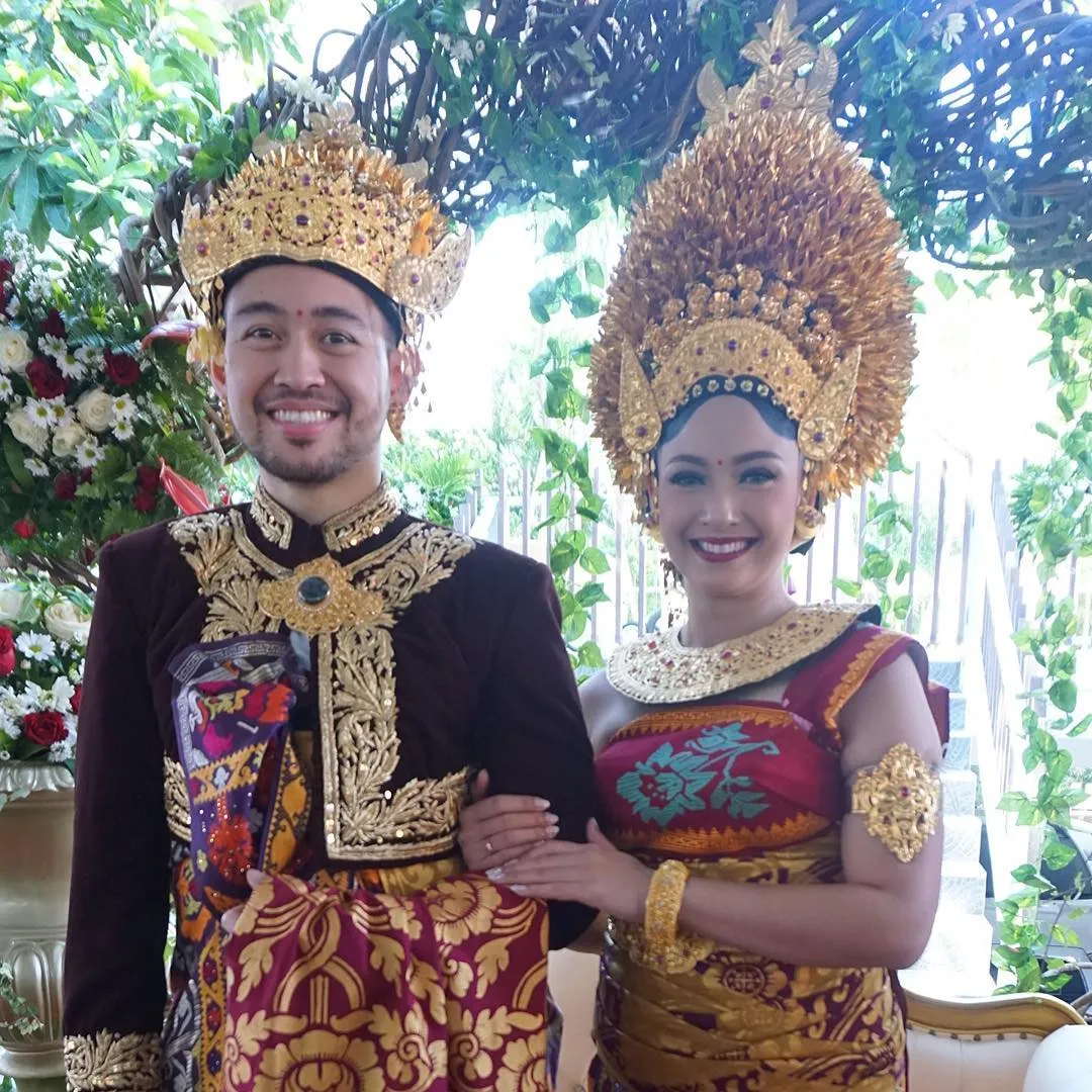 Auxilia Paramitha dan Pram resmi menikah (credit: instagram.com/yuanitachrist)