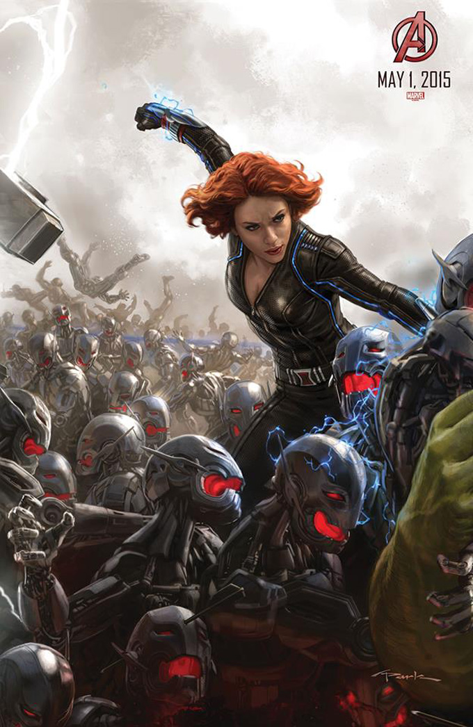 Black Widow, salah satu Avengers yang dapat bantuan dari Tony Stark dalam AGE OF ULTRON © Marvel