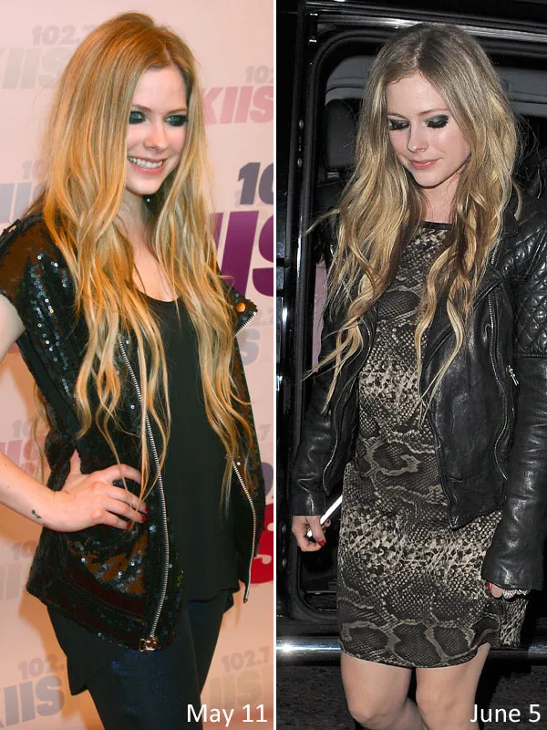 Perubahan Avril Lavigne @ wetpaint.com