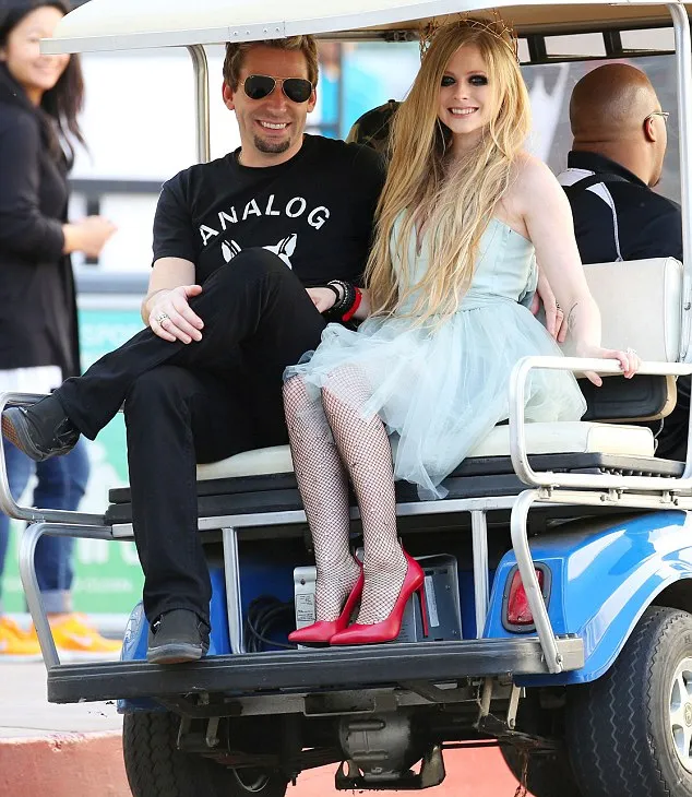 Chad Kroeger - Avril Lavigne @ dailymail.co.uk