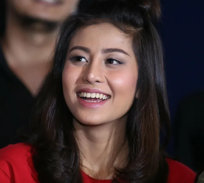 Meski mengaku belum ada passion ke arah akting, tapi Karin tertarik menjajal genre film horor. © KapanLagi.com/Agus Apriyanto