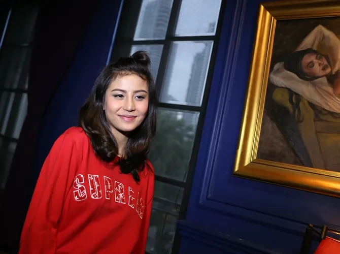 Saat ini Karin juga mengelola sebuah manajemen yang ia namakan The A Team. © KapanLagi.com/Agus Apriyanto