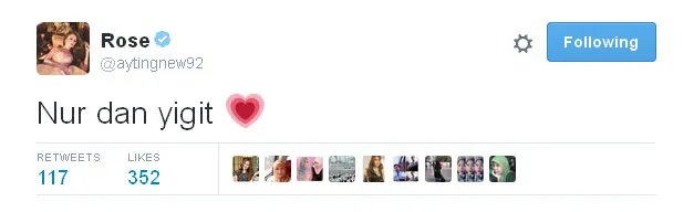 Tak hanya film India, Ayu Ting Ting juga fans serial Turki © Twitter.com/aytingnew92