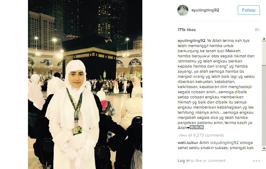 Ayu Ting Ting © Instagram