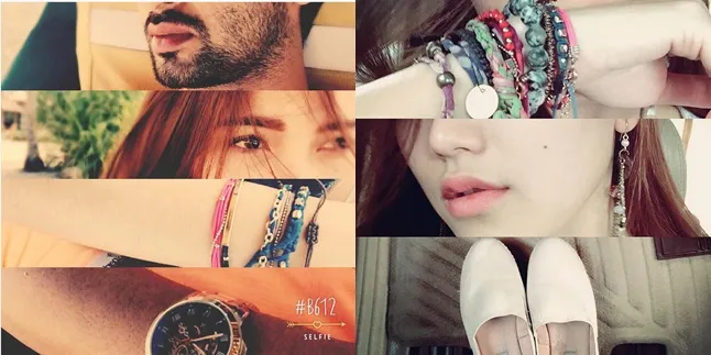 Ayu mengunggah foto yang mirip dengan milik Shaheer © Istimewa