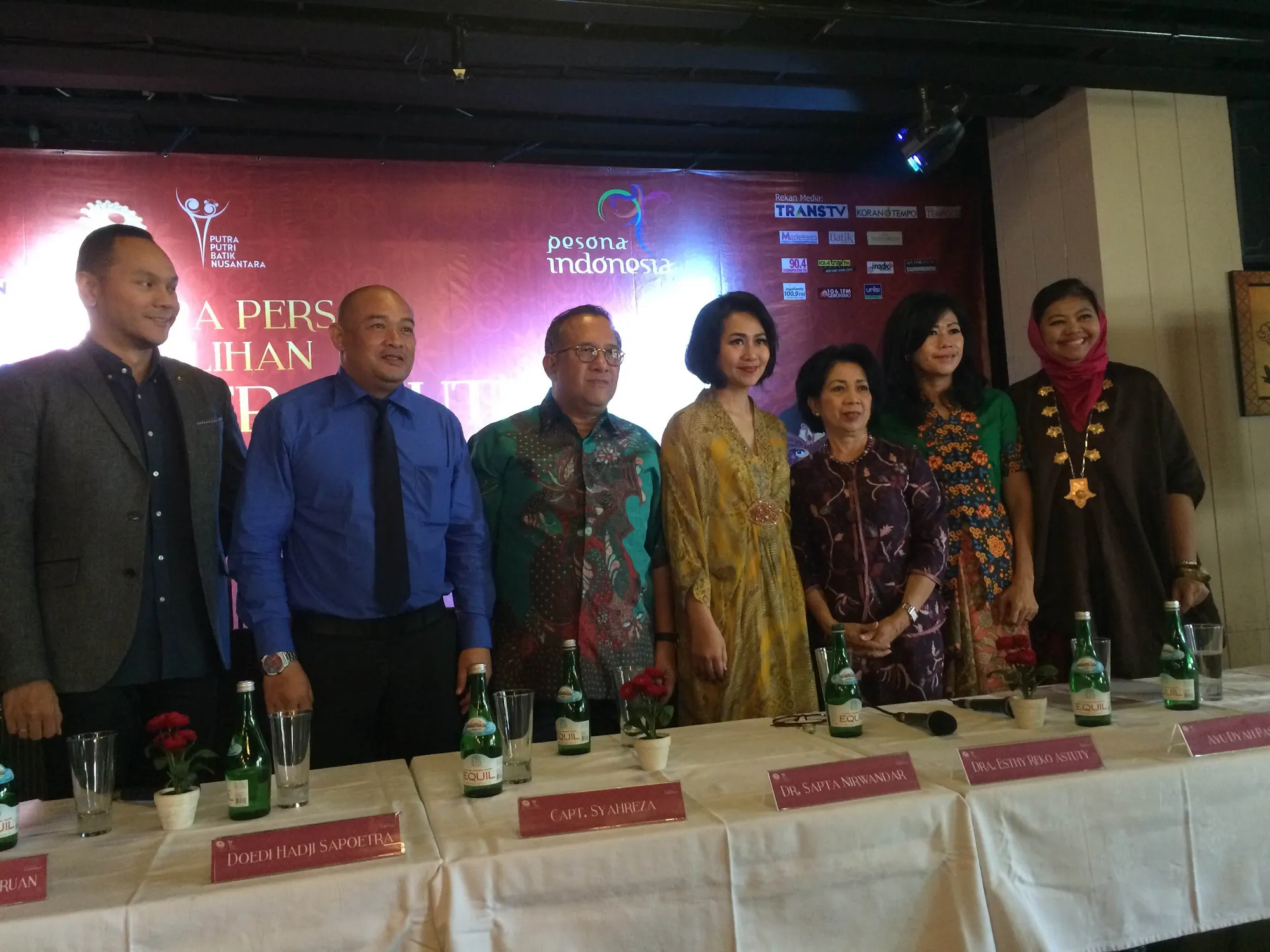 Jumpa Pers ajang Pemilihan Putra-Putri Batik Nusantara 2015 © KapanLagi.com®/Mathias Purwanto